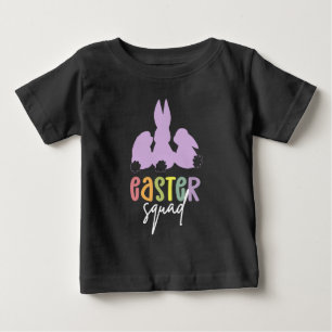 Easter Squad   Easter Egg Hunt Cute Bunny Baby T-Shirt