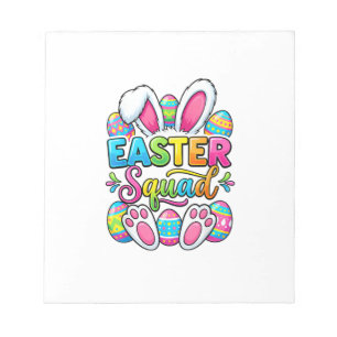 Easter Squad Family Matching Couple Easter Men Wom Notepad