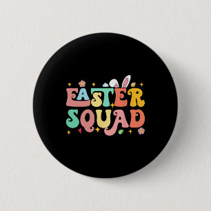 Easter Squad Family Matching Easter Day Bunny Egg  6 Cm Round Badge