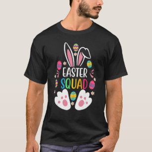 Easter Squad Family Matching Easter Day Bunny Egg  T-Shirt