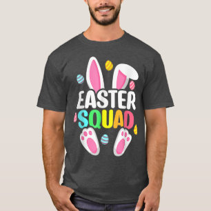 Easter Squad Family Matching Easter Day Bunny Egg  T-Shirt