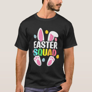 Easter Squad Family Matching Easter Day Bunny T-Shirt