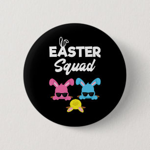 Easter Squad Family Matching Easter Outfit Egg Hun 6 Cm Round Badge
