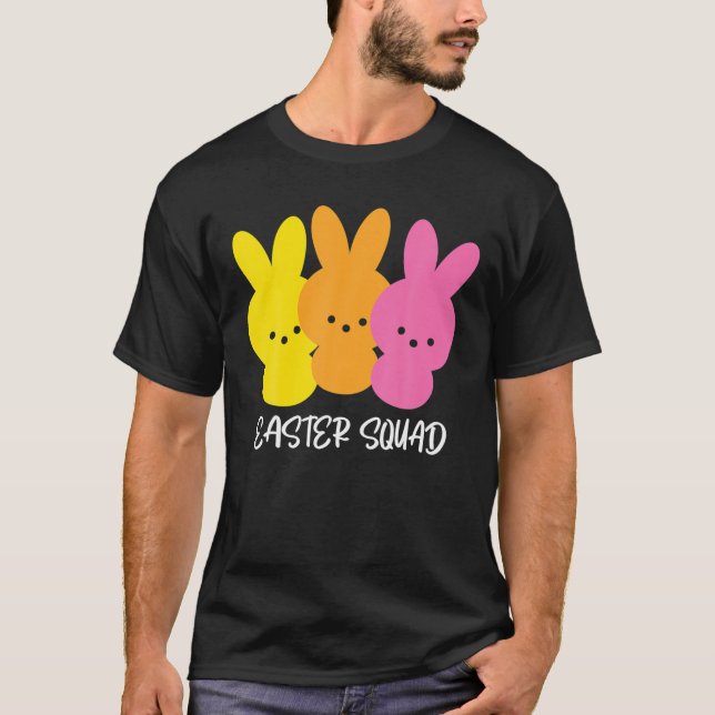Easter Squad Funny Easter Day Family Matching Outf T-Shirt (Front)