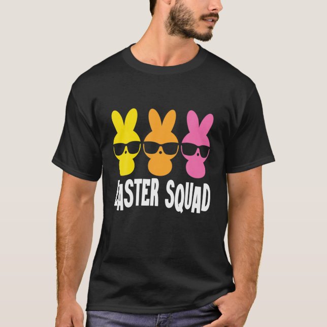 Easter Squad Funny Easter Day Family Matching Outf T-Shirt (Front)
