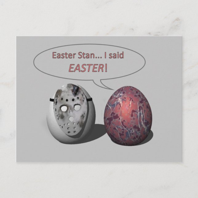 Easter Stan 1 Holiday Postcard (Front)
