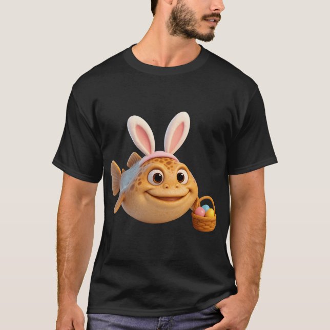 Easter Stargazer Fish T-Shirt (Front)