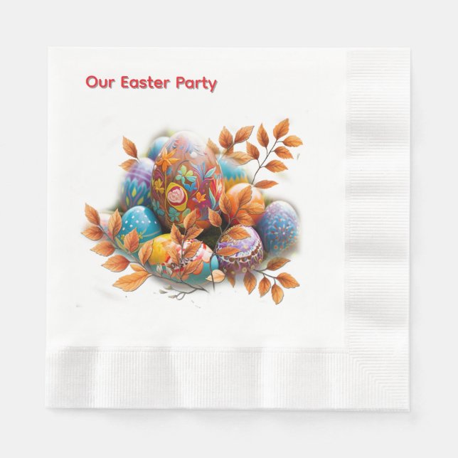 Easter Sunday Celebrations Napkin (Front)