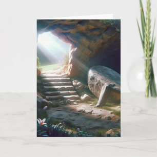 Easter Sunday Morning Empty Tomb Card