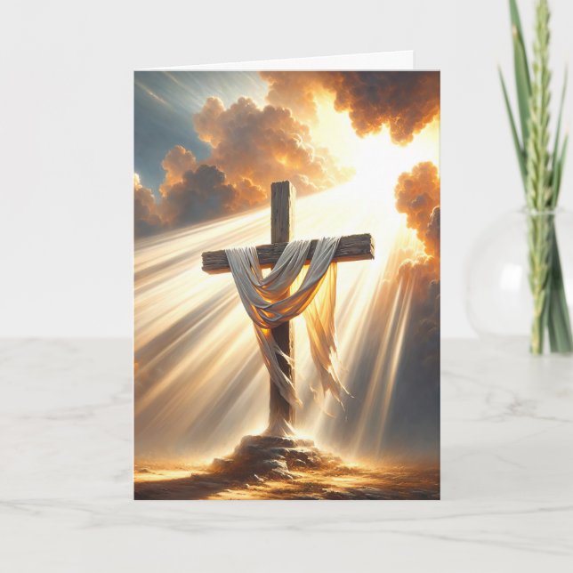 Easter Sunday Sunbeams Card (Front)