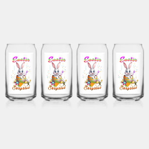 Easter Surprise Can Glass