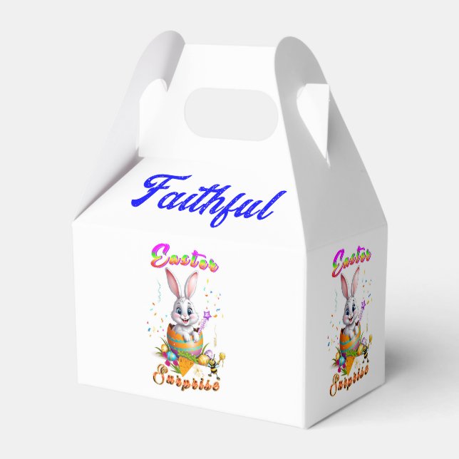 Easter Surprise Favour Box (Front Side)
