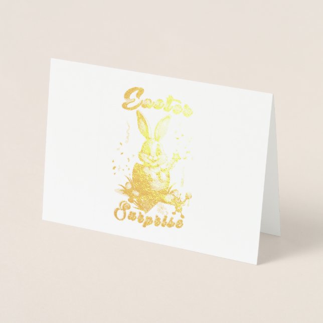 Easter Surprise Foil Card (Front)
