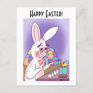 Easter Surprise Funny Postcard