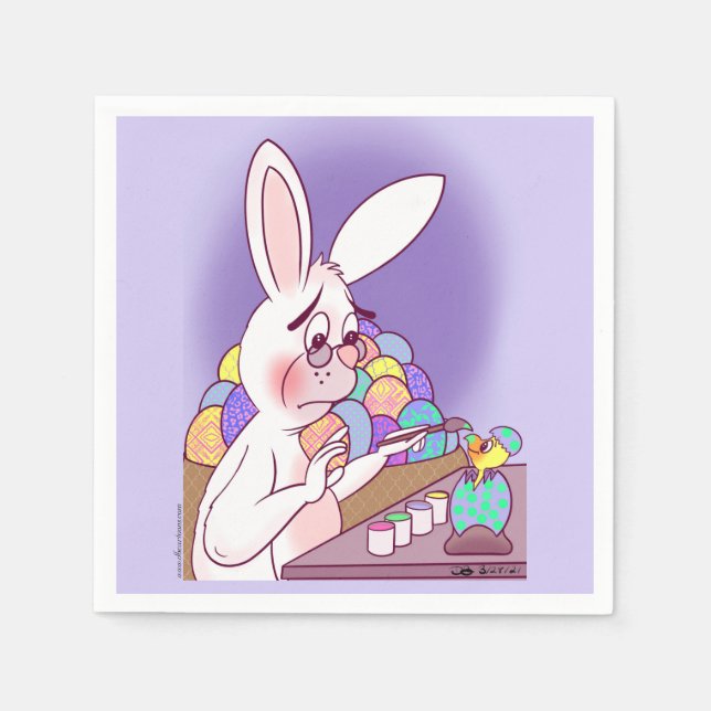 Easter Surprise Napkin (Front)