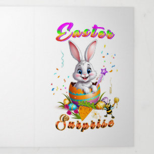 Easter Surprise Tri-Fold Announcement