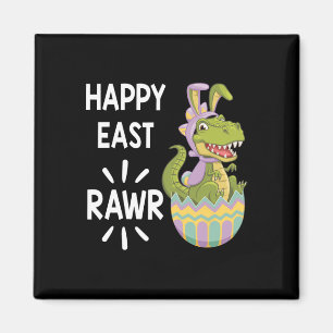 Easter T Rex Dinosaur Bunny Egg Happy Eastrawr Tod Magnet