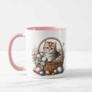Easter Tabby Kitty Mug