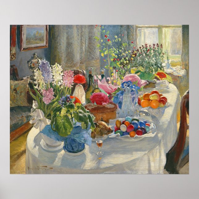 Easter Table Poster (Front)