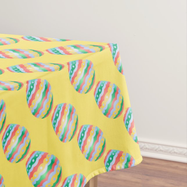 Easter Tablecloth Festive Easter Egg Tablecloth (In Situ)