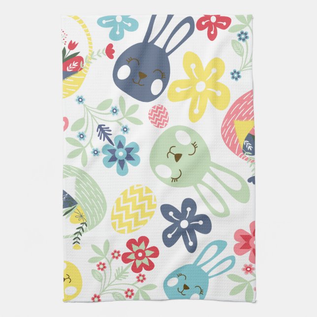 Easter  tea towel (Vertical)