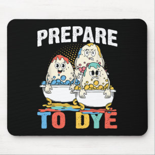 Easter Teeshirt Men Prepare To Dye Easter Day Mouse Pad