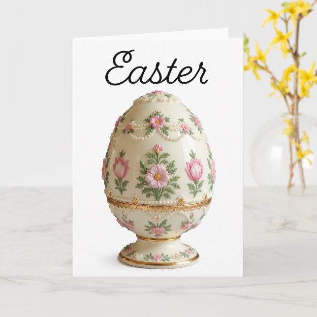 Easter Thoughts for You Card (Yellow Flower)