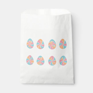 Easter Tie-Dye eggs mid-tone soft pattern Favour Bag