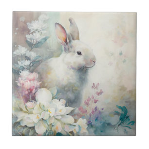 Easter Time Delight Ceramic Tile