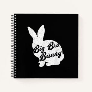 Easter To Big Bro Bunny Gift For Brother Notebook