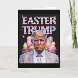 Easter Trump Funny Easter Celebration Rabbit Hunt Card