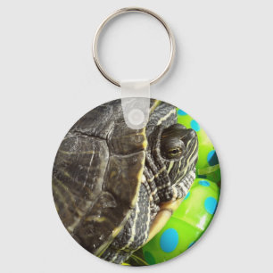 Easter Turtle Key Ring