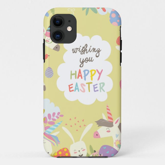 easter unicorn Case-Mate iPhone case (Back)