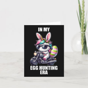 Easter Unicorn Shirt With Eggs Happy Easter Boys G Card