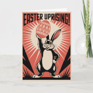 Easter Uprising Bunny Card Irish Rebellion Humor