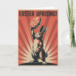 Easter Uprising Bunny Card Irish Rebellion Humour