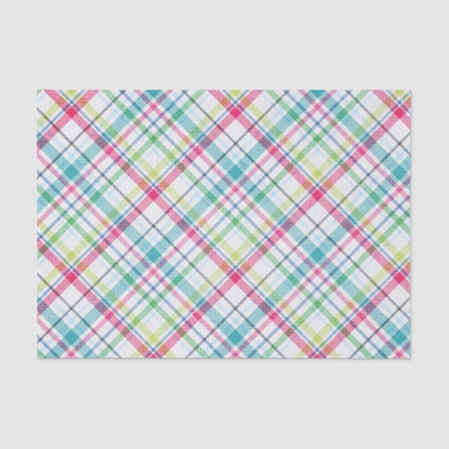Easter Versatile Coloured Striped Pattern Tissue Paper (Front)