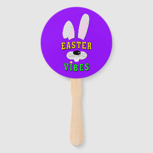 Easter Vibes Hand Fan