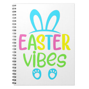 Easter Vibes Pastel Notebook