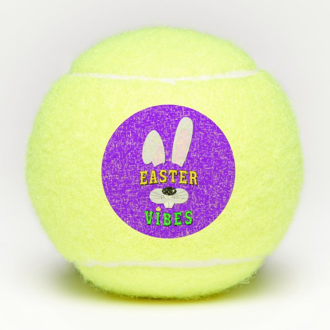 Easter Vibes Tennis Balls (Front)