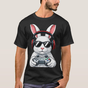 Easter Video Game Bunny Eggs Hunt Game Kiver Boys T-Shirt