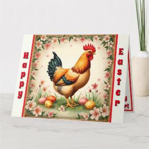 Easter Vintage Holiday Trendy Easter Collection Card