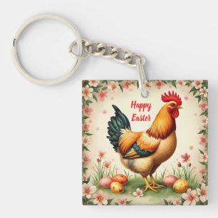 Easter Vintage Holiday Trendy Easter Collection Key Ring