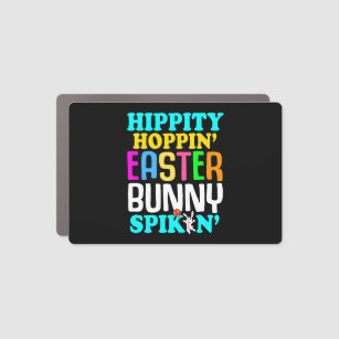 Easter Volleyball Bunny Holiday Rabbit Sport Car Magnet