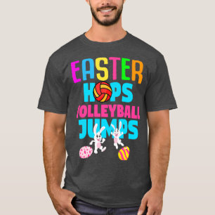 Easter Volleyball Bunny Holiday Rabbit Sport T-Shirt