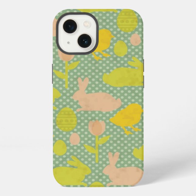 Easter Wallpaper iPhone Case (Back)
