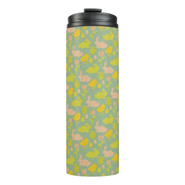 Easter Wallpaper Thermal Tumbler (Front)