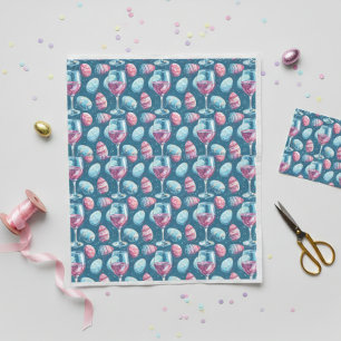 Easter Wine Lover  Tissue Paper