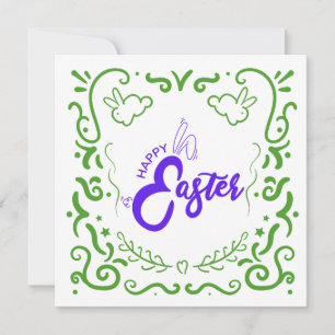 Easter wishes bunny ears