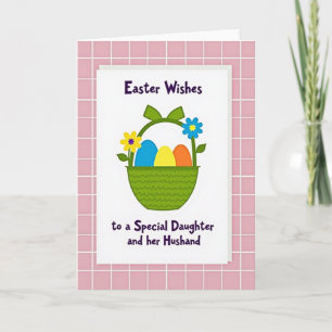 Easter Wishes Daughter Card
